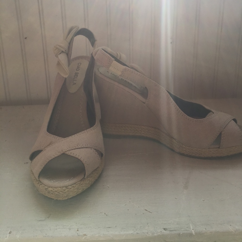 Ciao Bella Slingback wedge